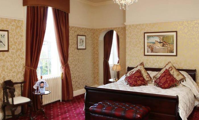 Interior of the Westminster Suite at Rossett Hall Hotel.